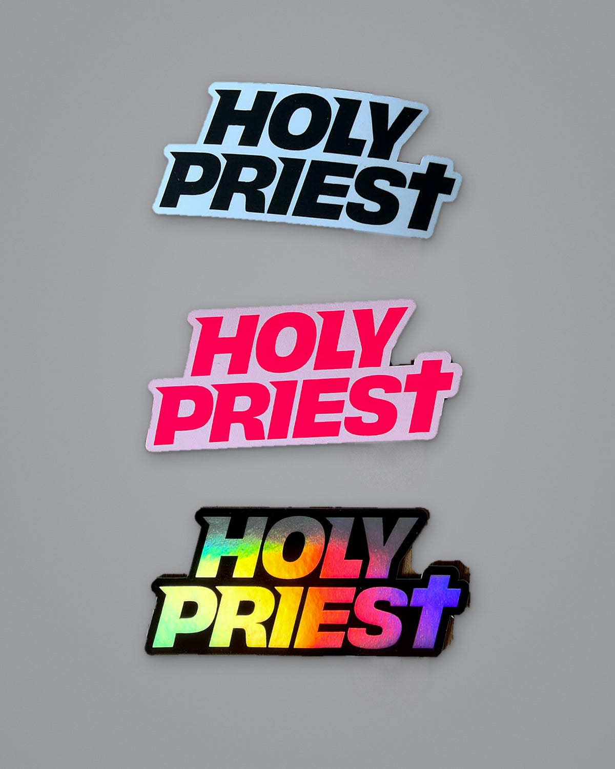 HOLY PRIEST – Sticker Pack (10 pcs)