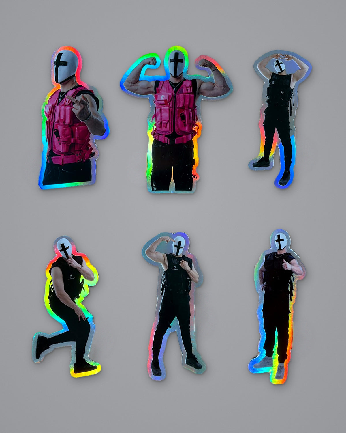 HOLY PRIEST – Sticker Pack (10 pcs)