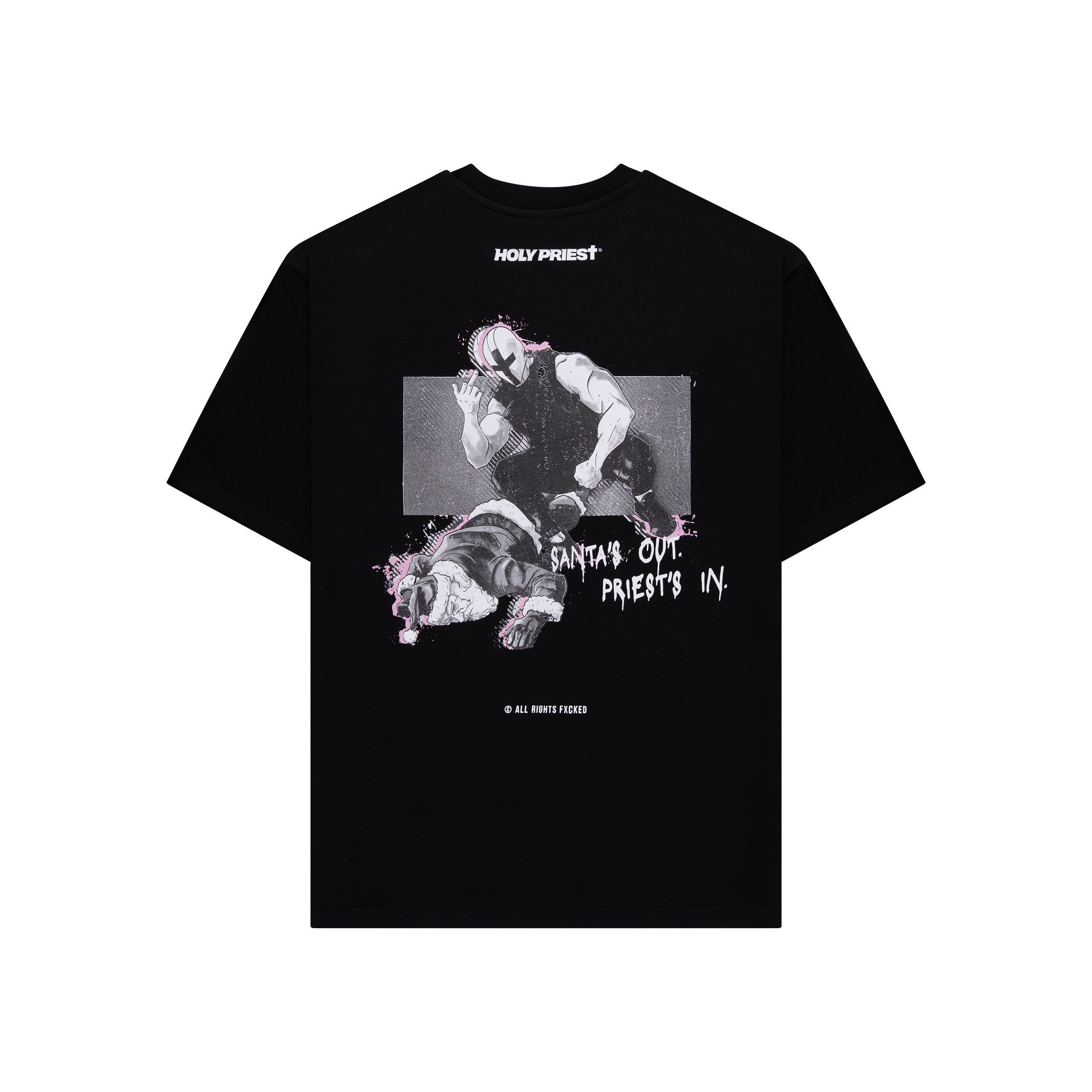 Santa Out - Priest In - Oversize T-Shirt