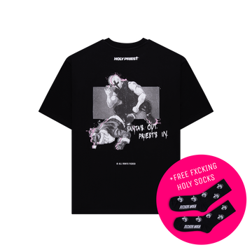 Santa Out - Priest In - Oversize T-Shirt