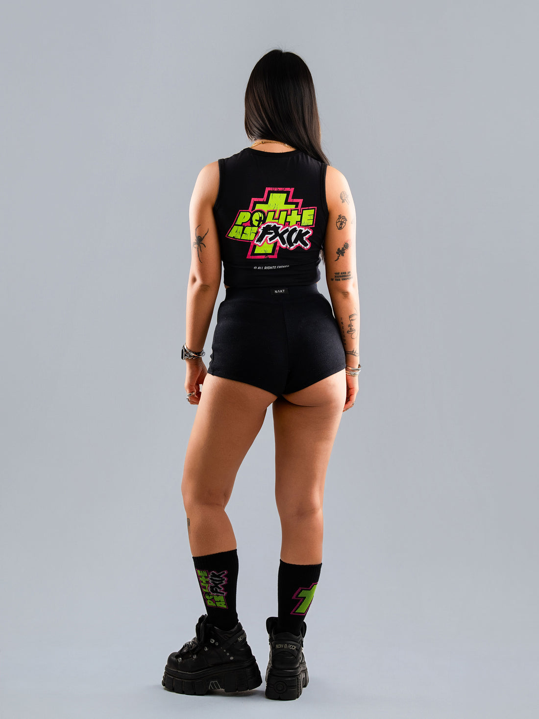 Polite As FXCK - Croptop