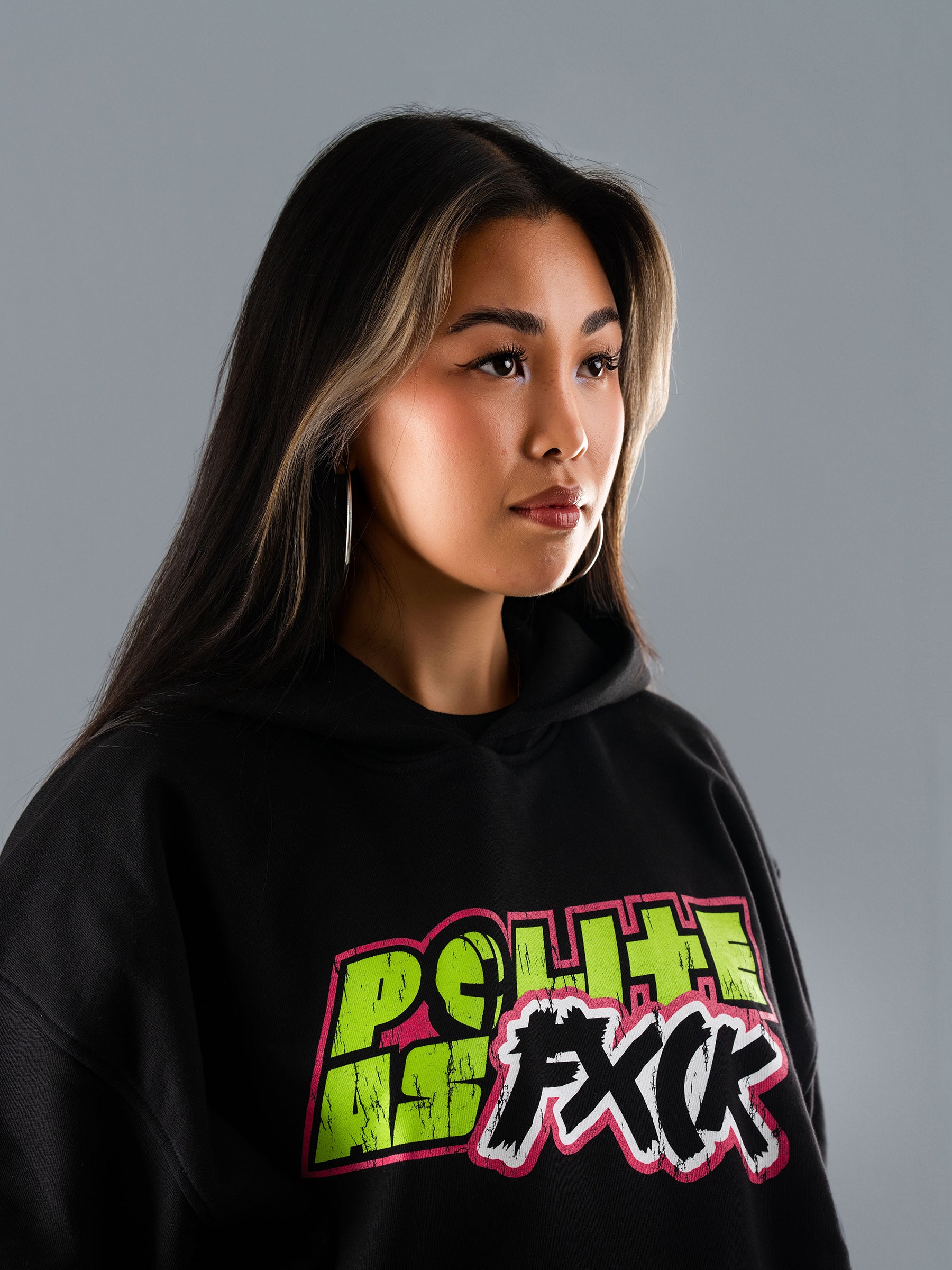 Polite As FXCK - Oversize Hoodie