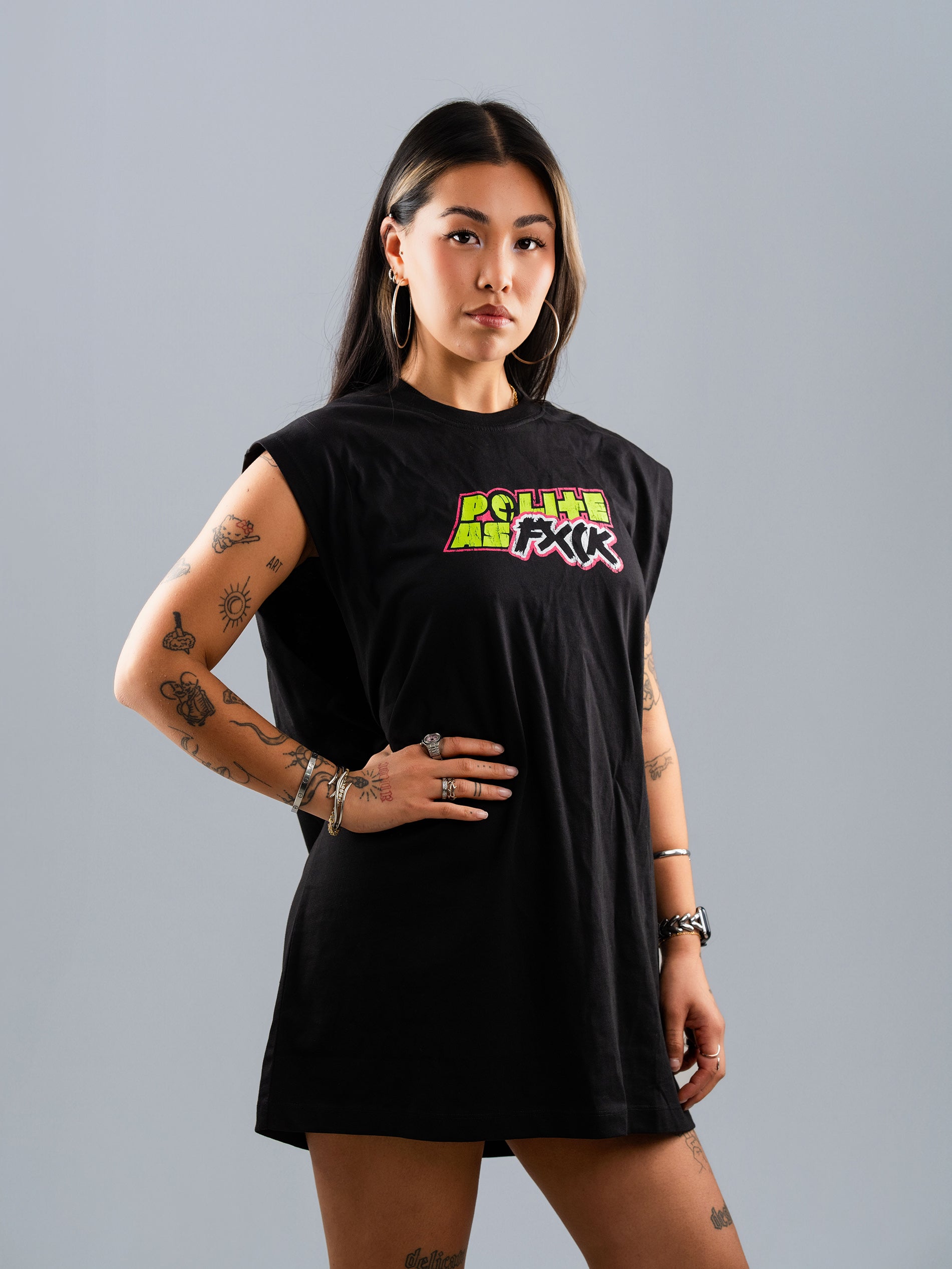 Polite As FXCK - Sleeveless