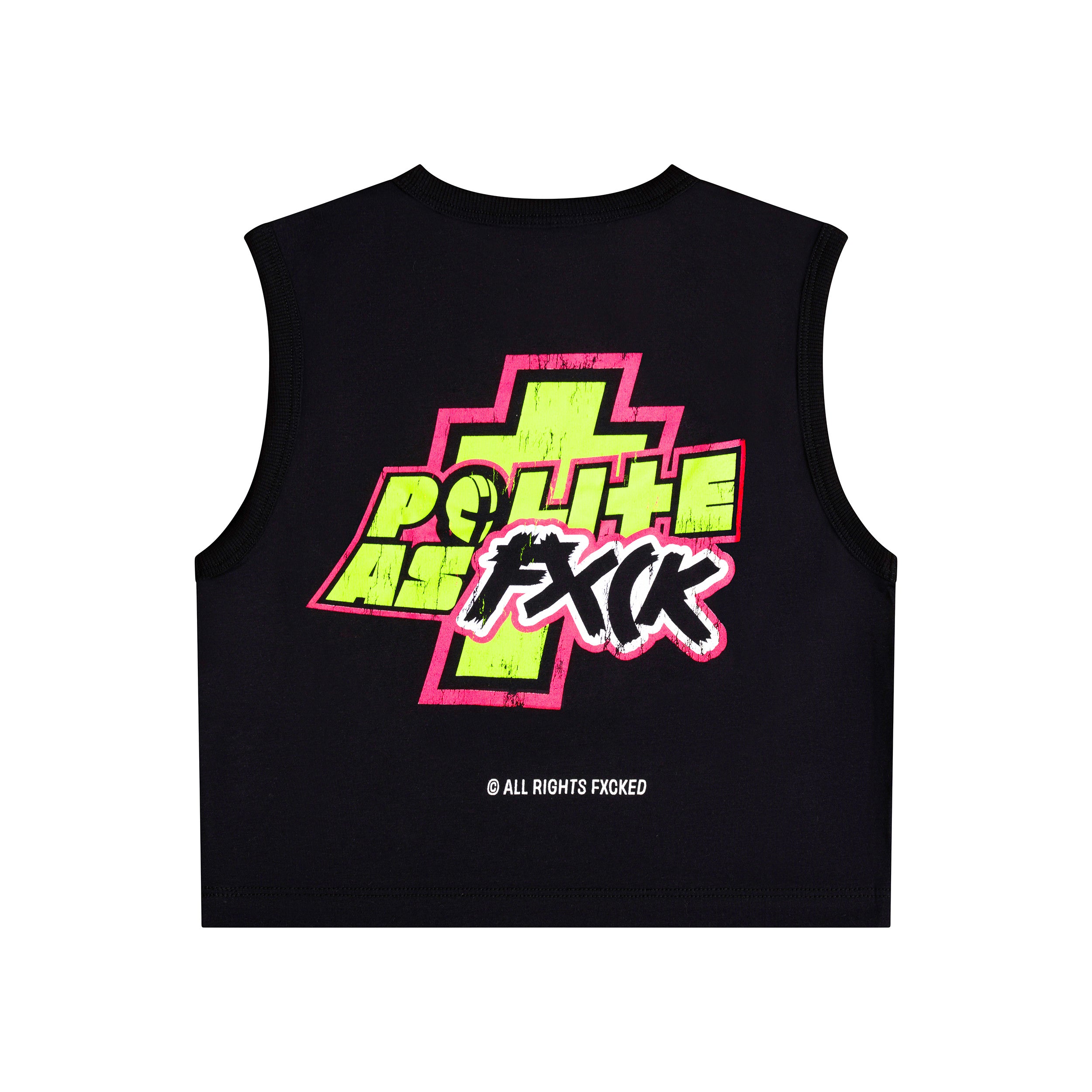 Polite As FXCK - Croptop