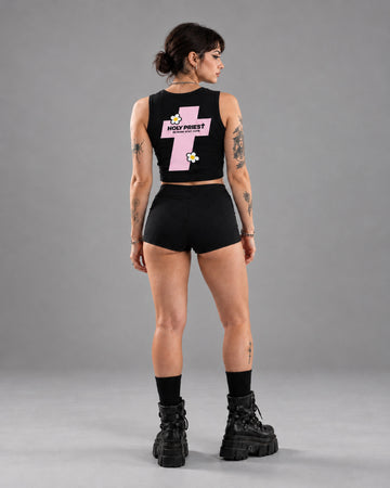 HOLY PRIEST - BE RUDE STAY CUTE Crop Top LIMITED PRE ORDER