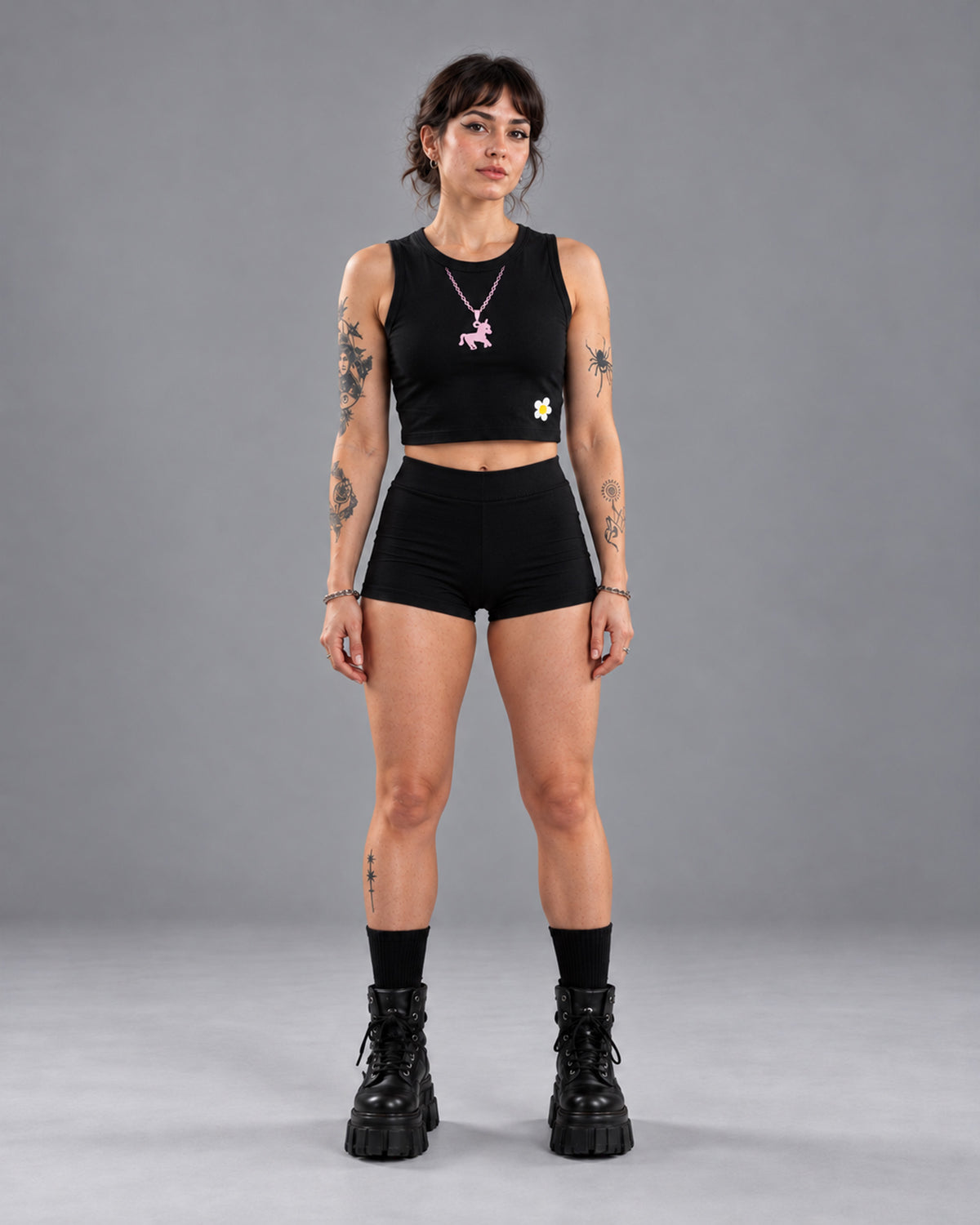 HOLY PRIEST - BE RUDE STAY CUTE Crop Top LIMITED PRE ORDER