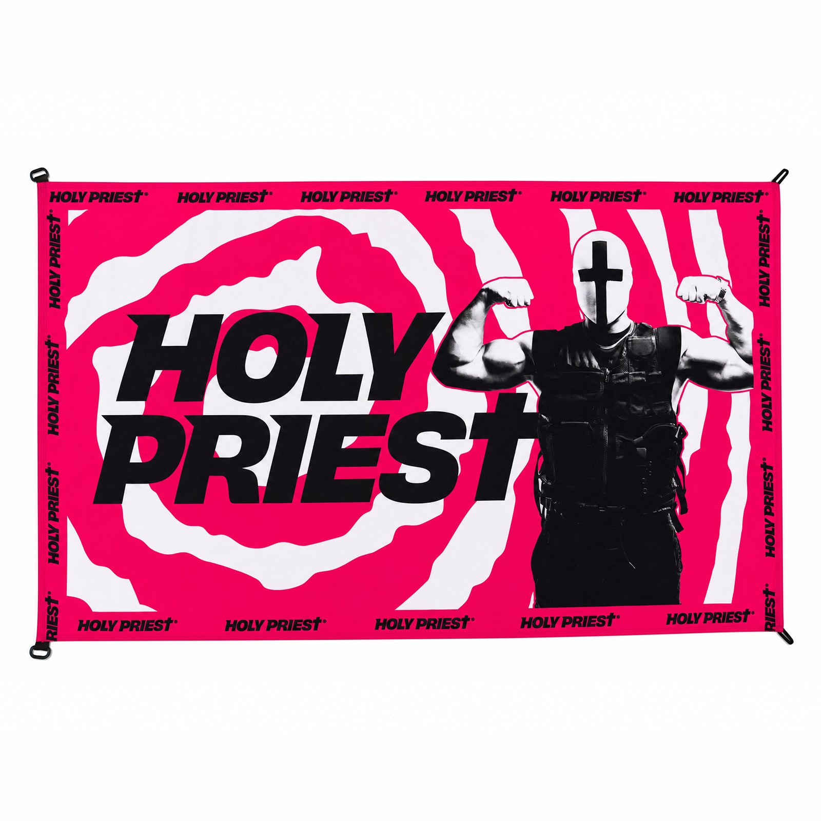 HOLY PRIEST - Icon Flag Pink