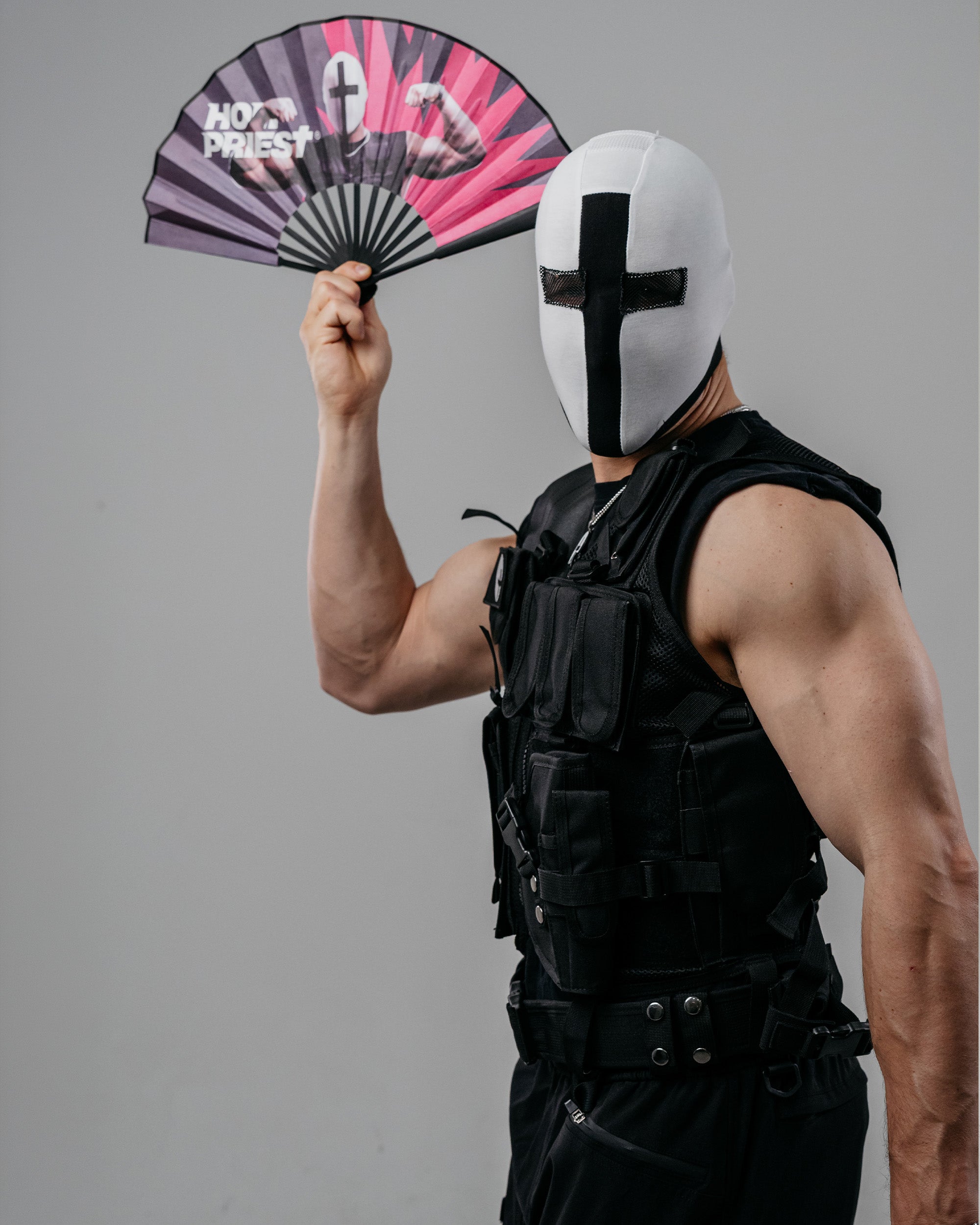 HOLY PRIEST - Double-Sided Fan