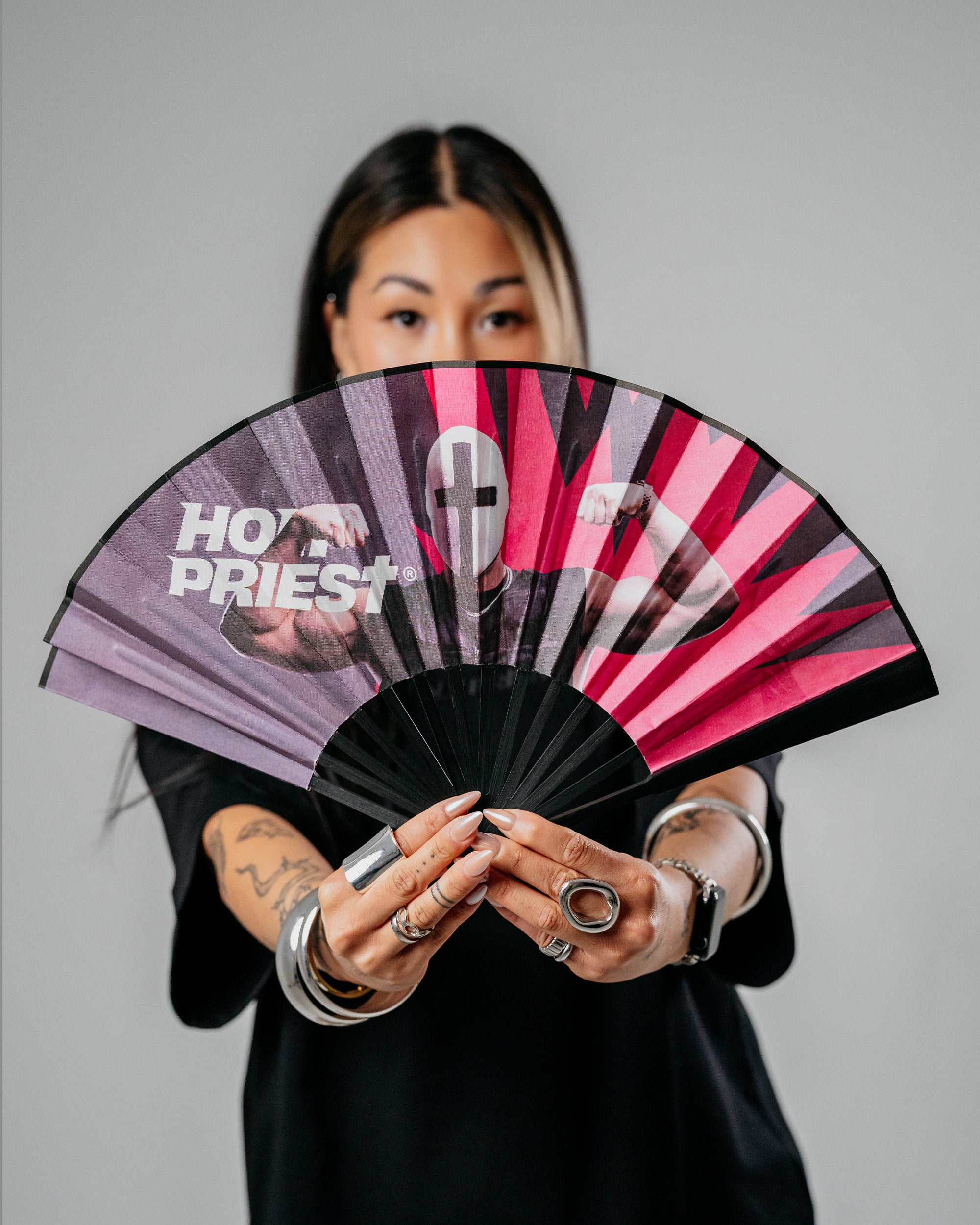 HOLY PRIEST - Double-Sided Fan
