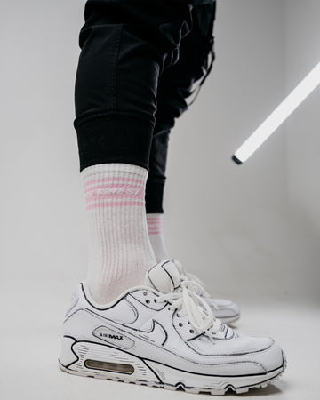 HOLY PRIEST - Signature Socks White