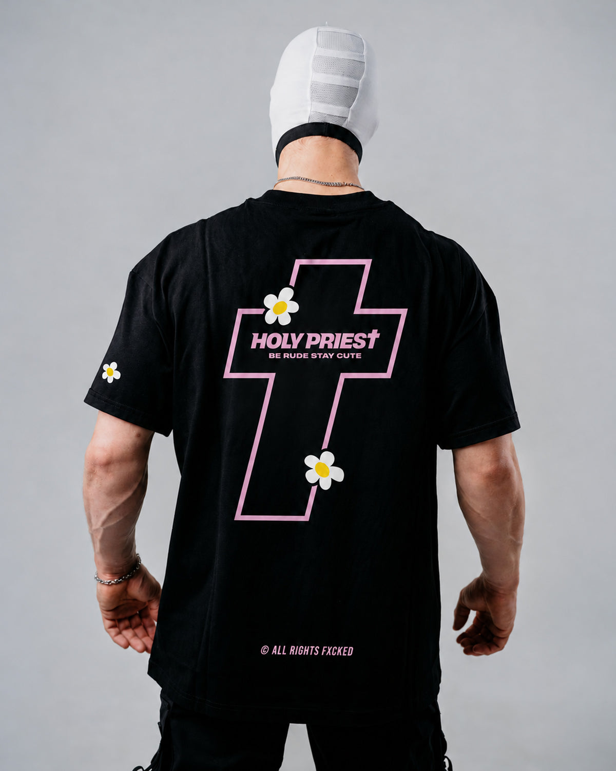 HOLY PRIEST - BE RUDE STAY CUTE Tee LIMITED PRE ORDER